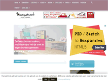 Tablet Screenshot of mamsatwork.nl